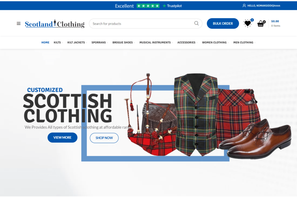 Scotland Clothing
