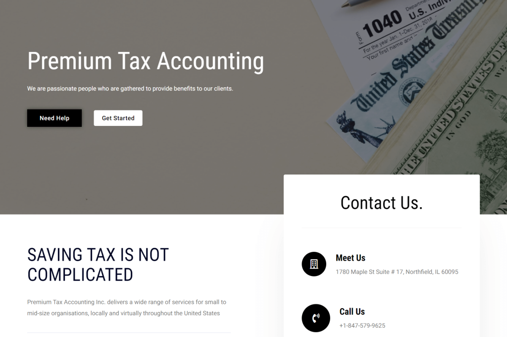 Premium Tax Accounting